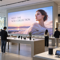 Écran LED P2 640x480mm, panneau d'affichage LED léger à service frontal pour intérieur, idéal pour les salles d'exposition de marques