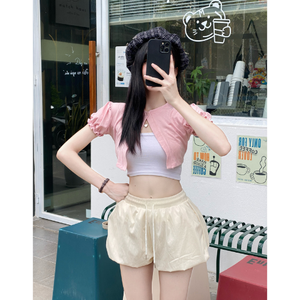 กางเกงขาสั้นเบอร์มิวด้าคุณภาพสูงสำหรับผู้หญิง หลายสี เป็นมิตรกับสิ่งแวดล้อม ระบายอากาศได้ดี สวมใส่สบาย คุณภาพพรีเมียม ผลิตจากโรงงานในเวียดนาม - Product Image 2