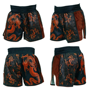 กางเกงกีฬาคุณภาพสูง Seamrewear สกรีนโลโก้ได้ตามสั่ง กางเกงออกกำลังกายสำหรับผู้ชาย MMA มวยไทย คิกบ็อกซิ่ง กางเกงฝึกซ้อมศิลปะการต่อสู้ - Product Image 5