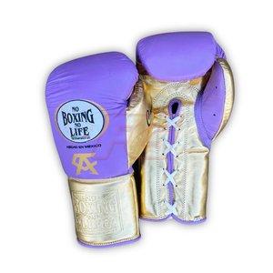 Guantes de Boxeo No Boxing No Life, de Cuero Vacuno Genuino, Profesionales, con Cierre de Gancho y Bucle, para Entrenamiento, Fabricante OEM - Product Image 3