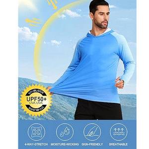 Sudadera Moderna para Pesca con Protección Solar UPF 50, Transpirable, Tejido de Poliéster/Nailon, Corte Elegante - Product Image 4