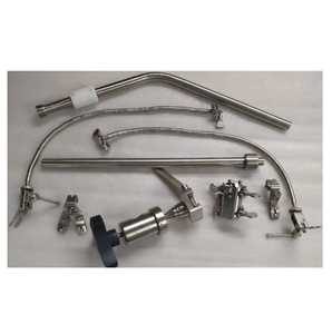 Écarteur cérébral Leyla, cadre chirurgical tubulaire pour crâne avec système de fixation, ensemble complet avec boîte en bois - Product Image 3