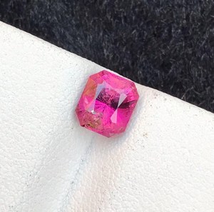 Pierre précieuse de tourmaline rose naturelle, taillée en facettes, pierre non montée pour la fabrication de bijoux et de bagues - Product Image 6