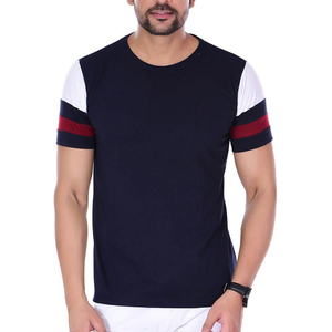เสื้อยืดออกกำลังกายผู้ชาย ผ้าฝ้ายถัก 100% แห้งเร็ว ระบายอากาศดี ผลิตในปากีสถาน ขายดี ป้องกันการเป็นขุย - Product Image 1
