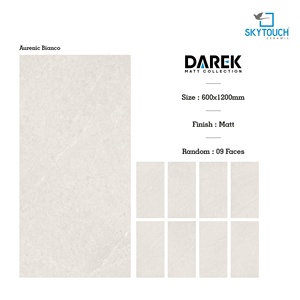 Carreaux en porcelaine mats de 600x1200mm, finition polie, carreaux de sol et de mur brillants de qualité supérieure pour salons, salles de bains et cuisines - Product Image 3