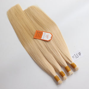 Cheveux humains vierges Remy 100% cuticules intactes, en vrac, 8''- 34'' pour les usines de cheveux russes - Product Image 5