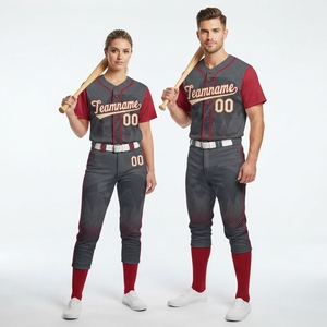 Maillot de baseball pour hommes, nouvelle mode, prix OEM, super qualité, respirant, couleurs personnalisées, logo sur mesure - Product Image 2