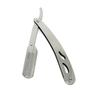 Navaja de Afeitar Profesional para Hombre, de Acero Inoxidable, con Cuchilla Reemplazable, para Afeitar la Barba - Product Image 4