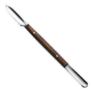 Couteau à cire Lessmann, manche en bois, petit instrument dentaire de 130 mm pour la sculpture, le modelage et la découpe de précision de la cire - Product Image 1