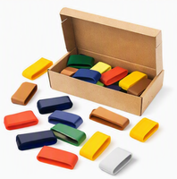 Bande de grip en silicone à bas prix pour raquettes de tennis, raquettes de beach tennis, raquettes de pickleball, bande de grip extensible pour la finition de la poignée.