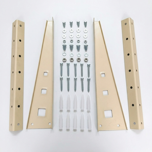 ELRC301 Heavy Duty Warehouse <b>Shelf</b> <b>Bracket</b> 3HP DIY Wall Mount L-<b>Bracket</b> Powder Coated Metal Support for Storage Racks - Product Image 6