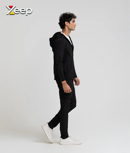 XEEP Sweat à capuche décontracté personnalisé pour homme XC-MH-42 Coupe régulière Veste d'entraînement hivernale Séchage rapide Respirant Poche avant Imprimé - Product Image 3