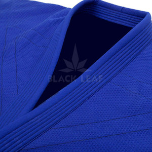 Highly Demanded Lightweight 100% Cotton Pakistan Made BLACK <b>LEAF</b> Eco-Friendly BJJ Gi Uniform - Product Image 6