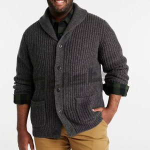 Classic Everyday <b>Men</b> <b>Cardigans</b> With Premium Knit Fabric And Relaxed Comfortable Fit Design <b>Men</b> <b>Cardigans</b> - Product Image 4