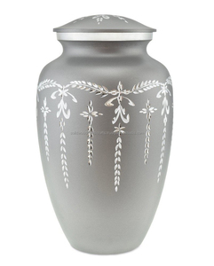 Urnas de cremación de metal para hombres y mujeres, urnas decorativas, urnas hechas a mano, urnas conmemorativas para adultos, urnas funerarias - Product Image 1