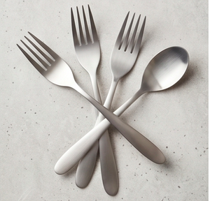 Juego de cubiertos de acero inoxidable plateado, elegante y duradero, perfecto para el hogar, la cocina, la mesa de comedor, bodas y restaurantes. - Product Image 3