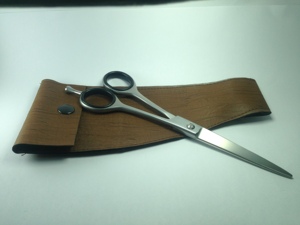 7.5 Inch Mini Japanese 440C Barber Beard Nose Hair <b>Shears</b> Small Scissors Stainless Steel Professional Beauty Salon Use - Product Image 2
