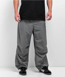High Quality Men's Ski Baggy Style Insulated Waterproof Wide Leg Loose Streetwear High Street Cargo Snow Pants Elastic Waist - Product Image 2