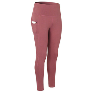 Leggings de yoga pour femmes, style tendance, respirants, tricotés, de haute qualité, confortables, taille élastique, logo personnalisé, fabricant - Product Image 2