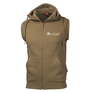 Sweat-shirt à capuche en coton à fermeture éclair pour hommes, col à capuche en polaire écologique et respirant, nouvel arrivage - Product Image 1