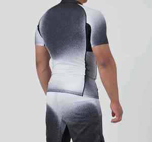 Camiseta de Compresión de Manga Larga Sublimada con Logotipo Personalizado, Camiseta Deportiva, Venta al por Mayor de Camisetas Deportivas para Hombre, Productos en Oferta - Product Image 2