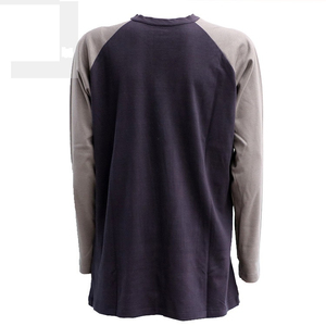 Men's 220gms Cotton Short Sleeve O Neck Button TShirt Solid Color <b>Panel</b> Oversized Casual Streetwear Eco-Friendly Blank Design - Product Image 3