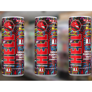 La mejor bebida energética Hell, sabor sandía, sin azúcar, 16 onzas (paquete de 24) - Product Image 4