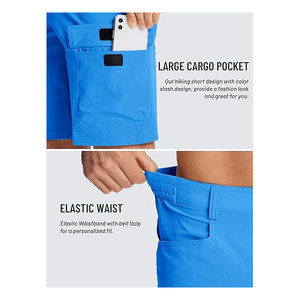 Premium Hiking <b>Shorts</b> Quick Dry Stretch Water Resistant <b>Cargo</b> <b>Shorts</b> For Camping Fishing Travel Outdoor Activities Men and Women - Product Image 4