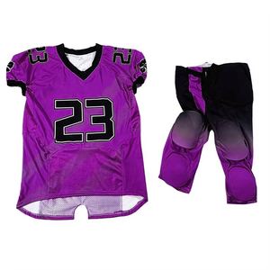 Uniforme de Fútbol Americano Personalizado para Adultos, Superventas, 100% Poliéster de Secado Rápido, Ropa Deportiva de la Más Alta Calidad - Product Image 5