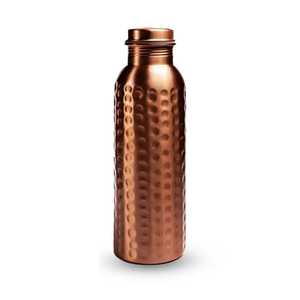 Botella Hecha a Mano de Cobre Puro, a Prueba de Fugas, Apta para Lavavajillas, Purificación Natural del Agua, Cuidado Detox, Ligera, para Deportes, Senderismo y Actividades al Aire Libre - Product Image 2