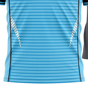Custom Sublimated Men's <b>Soccer</b> Jersey Crew Neck Short Sleeve 100% Polyester Moisture Wicking Geometric Print Regular Fit - Product Image 3