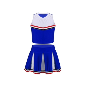 Uniforme de cheerleading sur mesure de style unique pour équipes nationales de football, vente en gros OEM pour femmes - Product Image 1