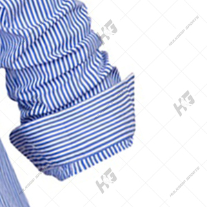 Chemise longue de luxe pour homme, de marque de créateur, vintage, respirante, brodée, de haute qualité, anti-plis, écologique, en polyester/coton, pour le printemps - Product Image 2