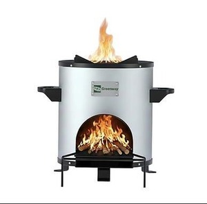 Estufa de Leña Comercial Greenway Smart Stove con Ventilador Axial, Estufa de Alta Resistencia para Cocinar a Gran Escala - Product Image 1
