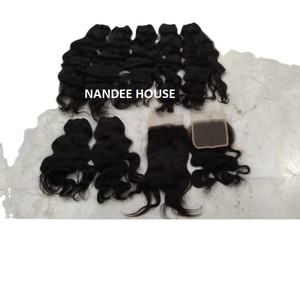 Usine directe indienne vierge Extensions de cheveux humains cuticule aligné Remy brut gratuit Afro naturel lâche profonde boucle italienne - Product Image 4