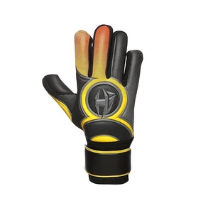 Professional Outdoor Training Goalkeeper Gloves Full-Finger Non-Slip <b>Hook</b> Loop Closure Breathable Durable Contact Latex Gloves - Product Image 1