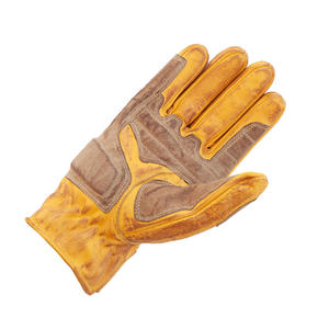 Men Sports Wear Motorbike Gloves Leather Full Finger Riding Racing <b>Motorcycle</b> Gloves Vintage Style Custom Logo Protection Gear - Product Image 5