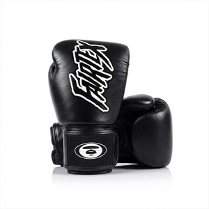 ถุงมือชกมวย Fairtex แบบกำหนดเอง OEM หนังแท้ 100% สำหรับมืออาชีพ น้ำหนักเบา สำหรับฝึกซ้อมและแข่งขัน สำหรับผู้ใหญ่และศิลปะการต่อสู้ - Product Image 1