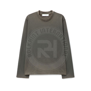 Sudadera Unisex de Corte Regular con Cuello Redondo, Color Negro Camel, 100% Algodón, Felpa, Personalizable con Logotipo, Estilo Urbano para Verano - Product Image 5