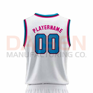 Uniforme de basket-ball pour hommes, sans manches, sublimé, en polyester respirant à séchage rapide, vêtements de sport personnalisés, maillot de basket-ball grande taille - Product Image 5