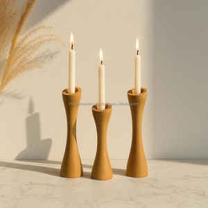 Artistic <b>Marble</b> Stone Tea Light Holder with Polished Finish Perfect for Luxury Home, Spa, and Aromatherapy Use - Product Image 2