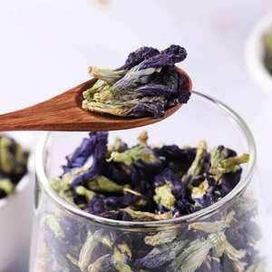 Fleurs de pois papillon séchées bleu vif pour tisane, fournisseur en gros, marque privée, OEM, ODM, ingrédient naturel, emballage sous vide - Product Image 3