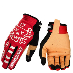 Guantes de Motocross Mx Racing, Guantes de Ciclismo de Verano con Dedos Completos, Antideslizantes, Acolchados con Gel, Absorbentes de Impactos, de Poliéster Térmico - Product Image 3