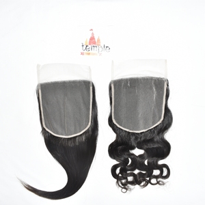 Extensions 100% naturelles noires pour femmes, 7*7 Closure, double trame, fabrication à la machine, cheveux indiens à cuticules alignées, vente en gros - Product Image 5