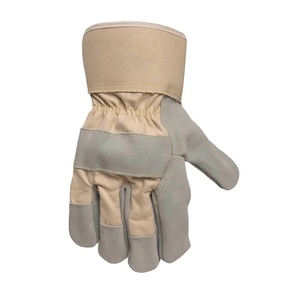 Guantes de Trabajo de Cuero Vacuno de Primera Calidad al por Mayor, Guantes de Seguridad Industriales Resistentes, Protección para las Manos, Guantes de Jardinería para el Hogar - Product Image 4
