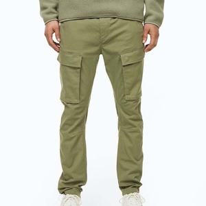 Suéter de Forro Polar Verde Oliva para Hombre, Manga Larga, Corte Regular, con Cierre de Media Cremallera y Bolsillos Laterales, Ropa Casual de Otoño - Product Image 2