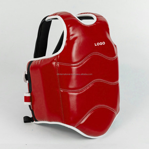 Protection de poitrine et de taille Sanda pour adultes et enfants, boxe et arts martiaux, en cuir, toutes saisons - Product Image 2