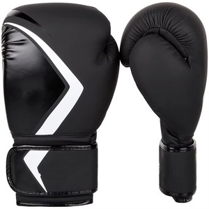 Gants de boxe d'entraînement de 12 oz, poids moyen, mitaines de sparring, mousse haute densité absorbant les chocs, équipement de fitness - Product Image 2