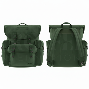 Professional Custom Design Vintage <b>Canvas</b> Backpack For Unisex Large Capacity Travel PU Leather Waterproof Outdoor <b>Back</b> <b>Packs</b> - Product Image 4