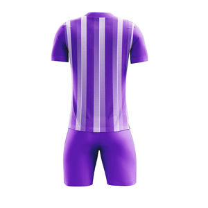 เสื้อเจอร์ซี่ทีมฟุตบอลกางเกงขาสั้นเสื้อกีฬาแห้งเร็วระบายอากาศได้ดีสำหรับผู้ชายเด็กและเยาวชนชุดฟุตบอลสไตล์ใหม่ - Product Image 5